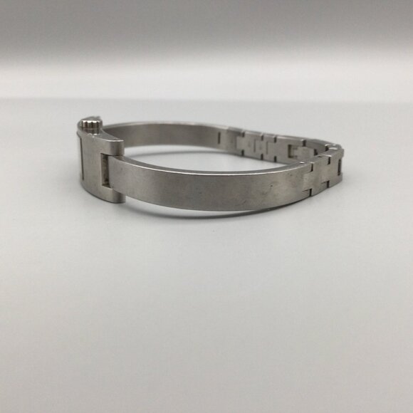 Coach Watch Women 13mm Silver Tone Black Dial Swiss Made New Battery 7" - Picture 7 of 14